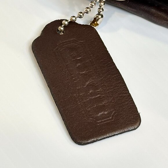 Vintage Coach CITY Bag 9790 Mahogany Crossbody/Shoulder Y2K - Picture 8 of 15